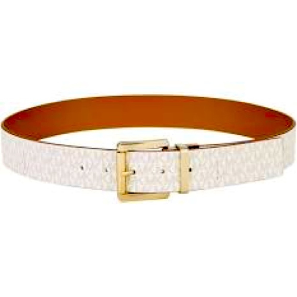 Michael Kors Reversible Belt/Gold Buckle